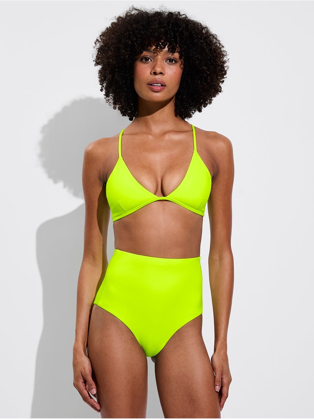 NWT Left on Friday Reef Top (Neon Yellow)